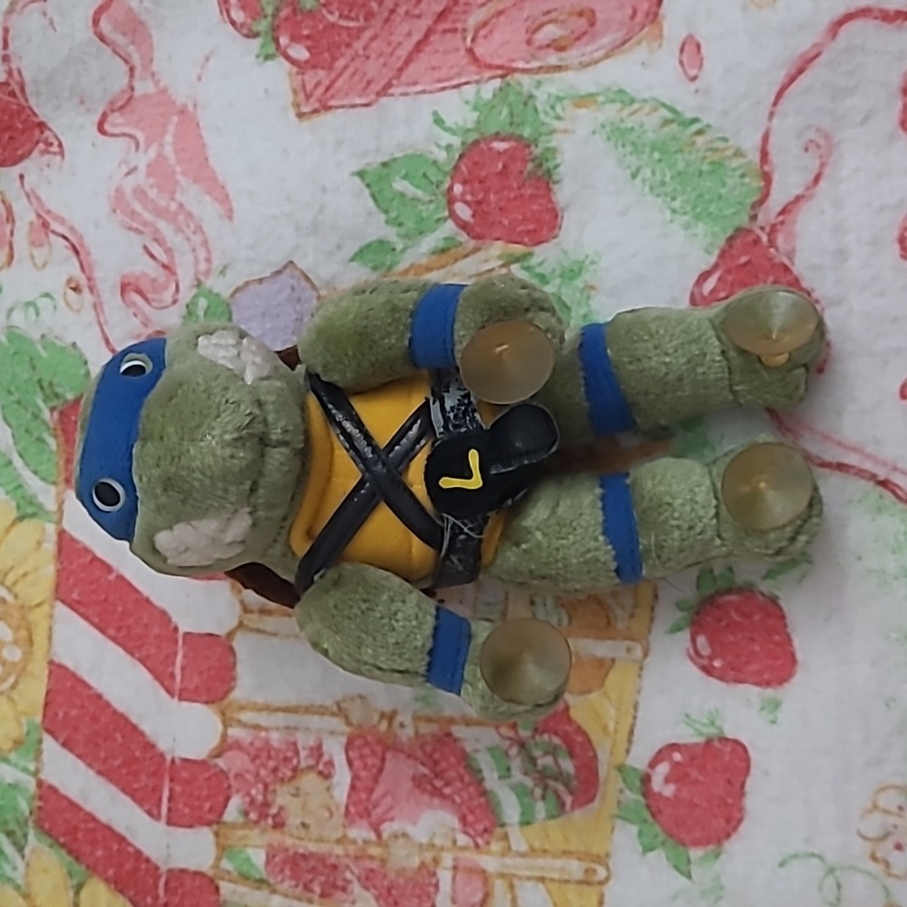 Vintage Ninja Turtles Leonardo Plush